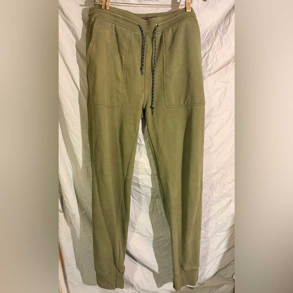 Men's Casual Olive Joggers